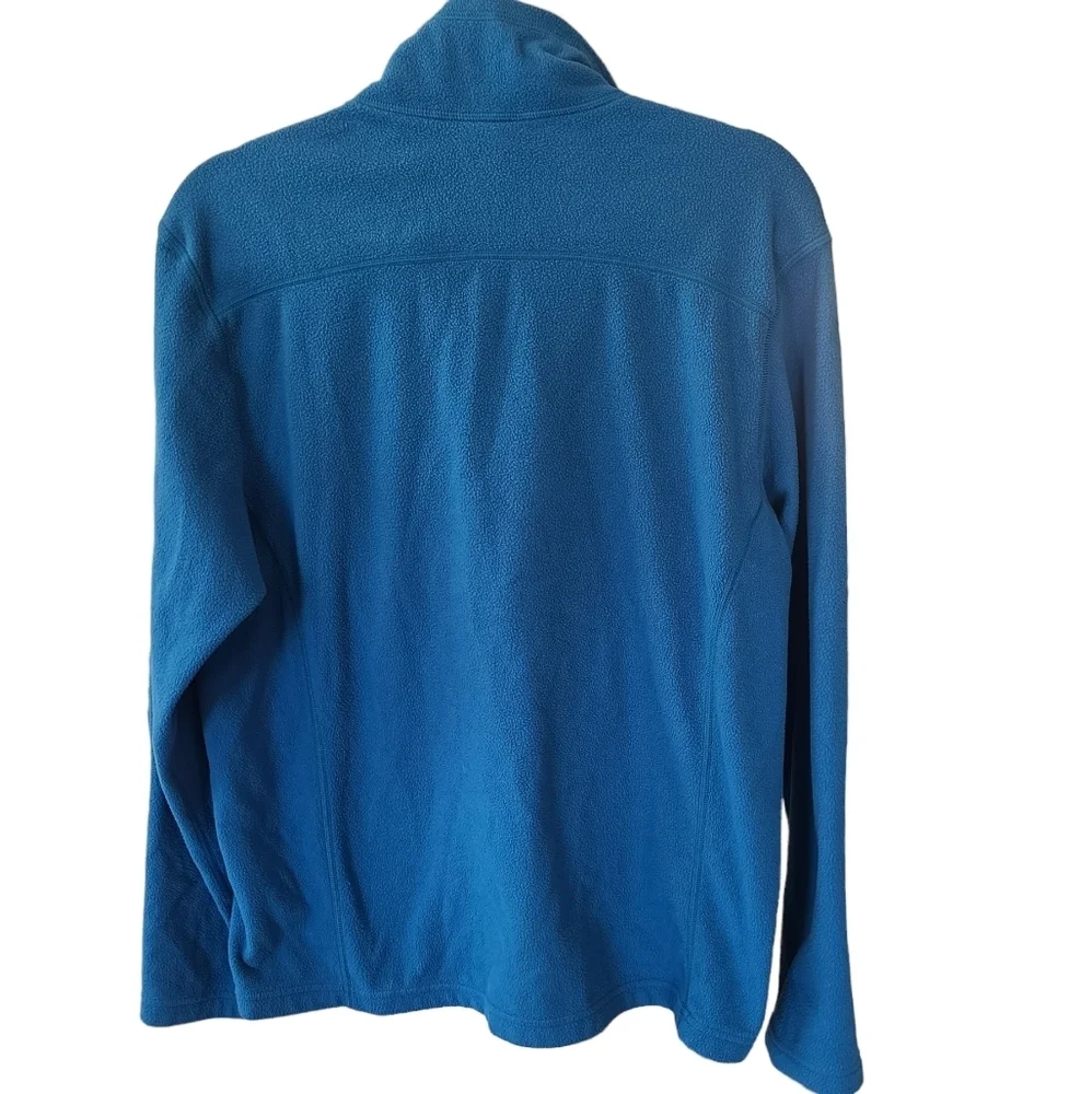 The North Face Pullover Adult Medium Royal Blue Fleece 1/2 Zip Jacket Sweater - Picture 5 of 6